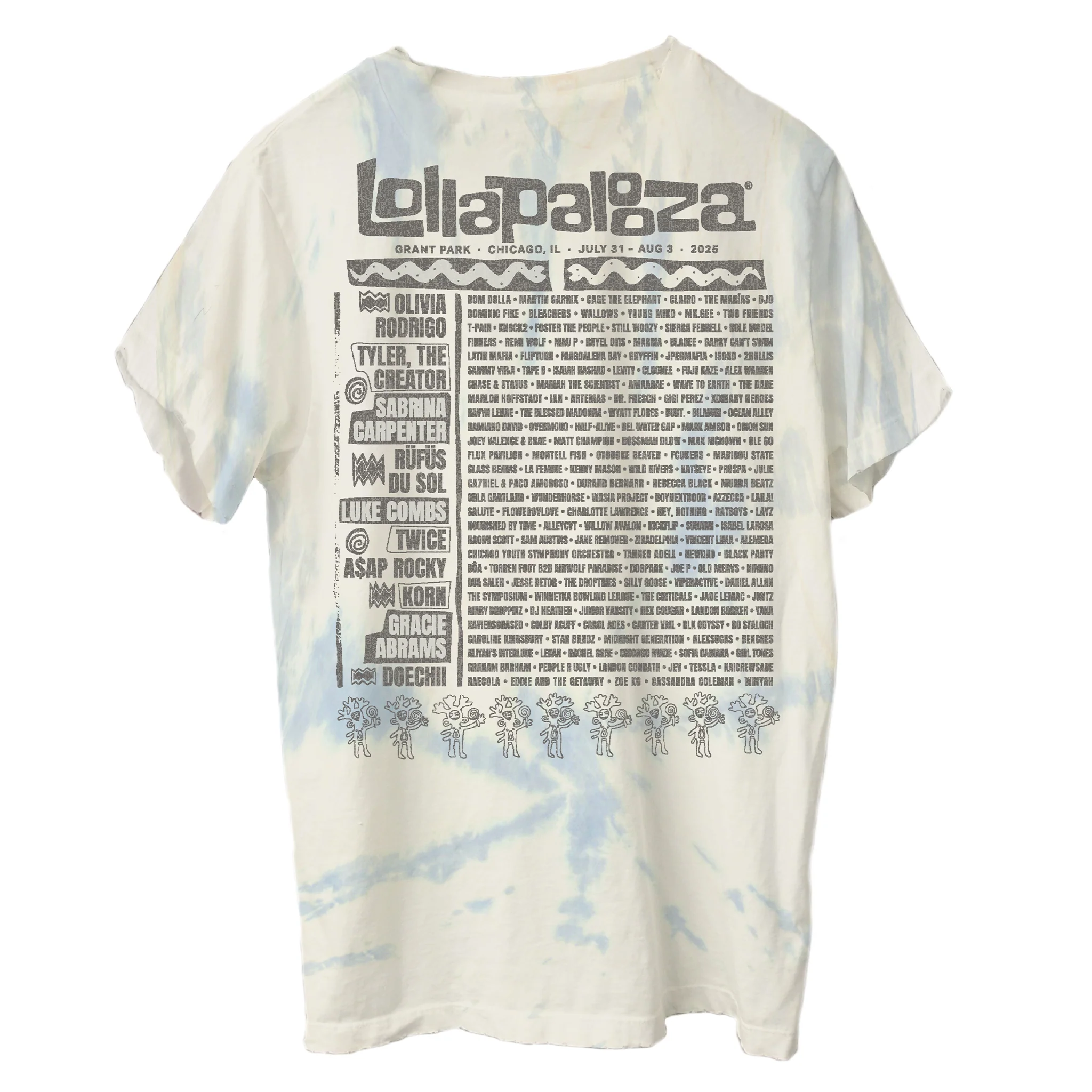 Buddha Lineup Tie-Dye Tee - Image 2
