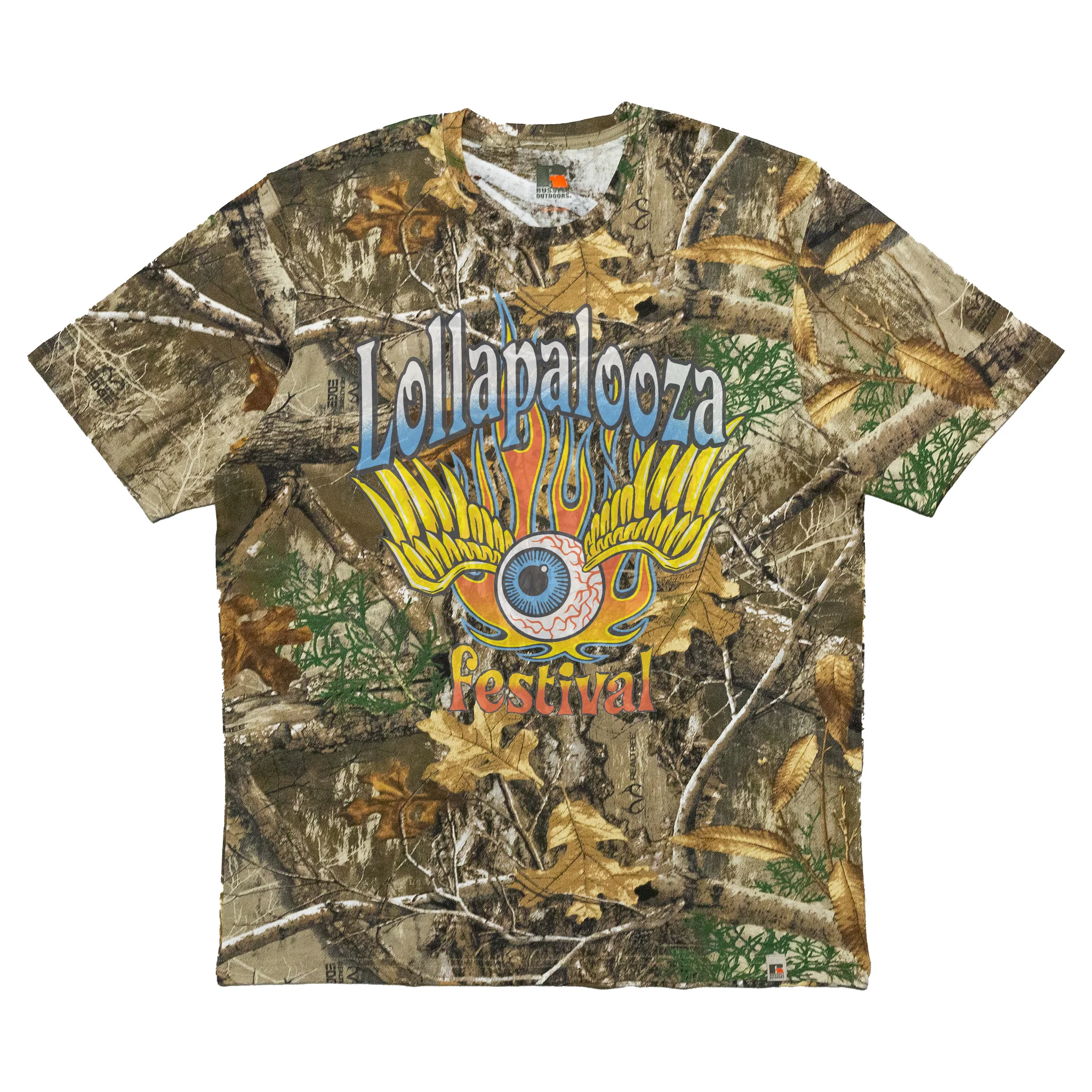 Flaming Eye Camo Lineup Tee (Online Exclusive)