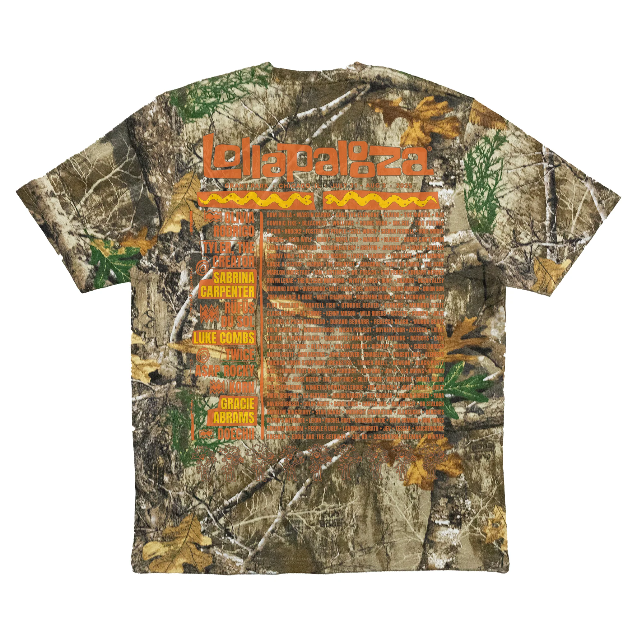 Flaming Eye Camo Lineup Tee (Online Exclusive) - Image 2